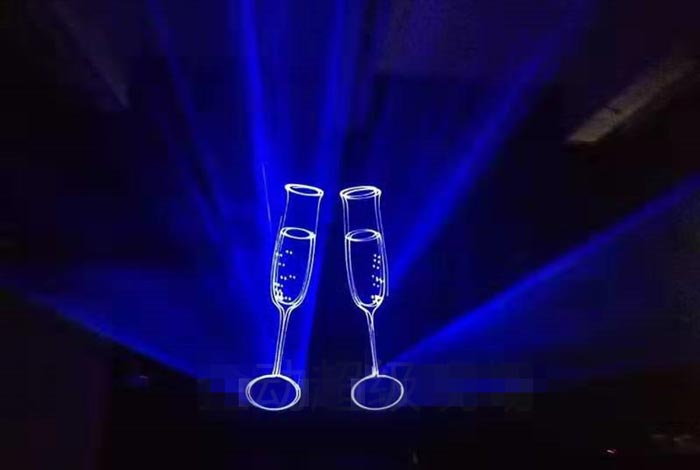 定制激光啟動儀式